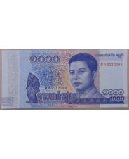 Камбоджа 1000 риель 2016 UNC арт. 3603